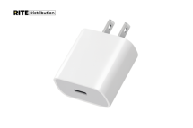 20W PD USB-C Fast Wall Charger | Rite Distribution